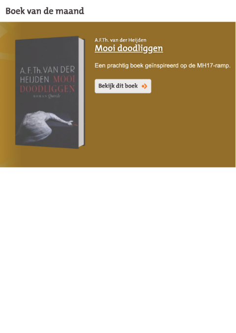 mooidood-boek-maand